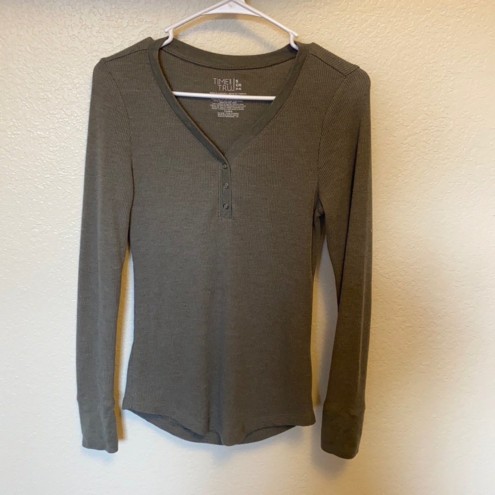Waffle long sleeve